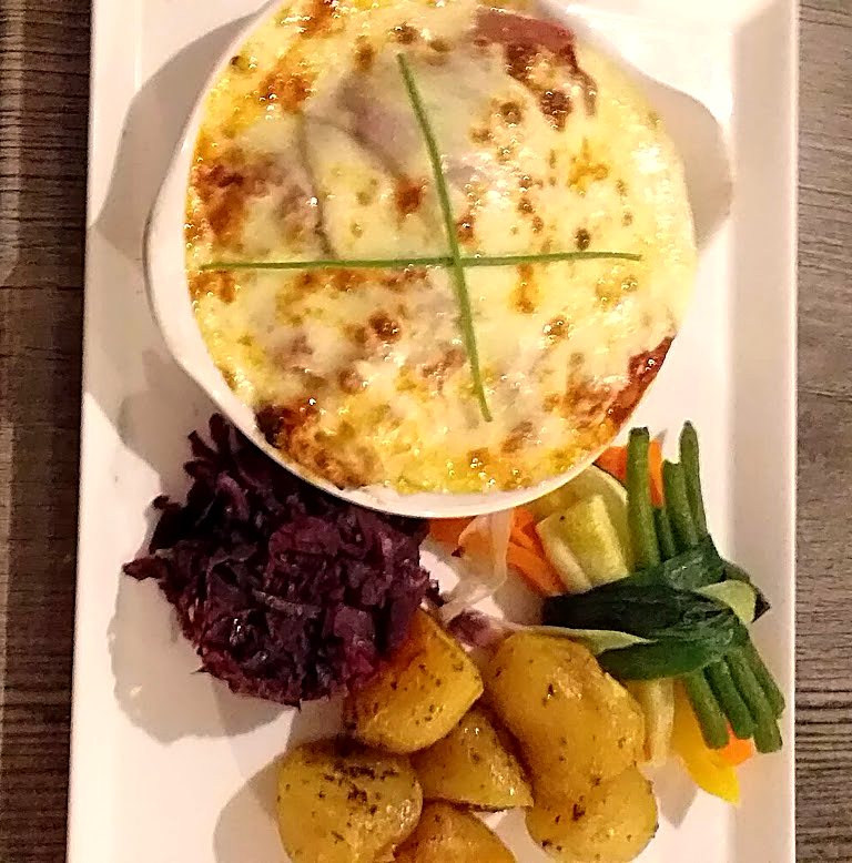 Crab au gratin